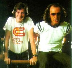 Tim Renwick (left) and Willie Wilson (right)